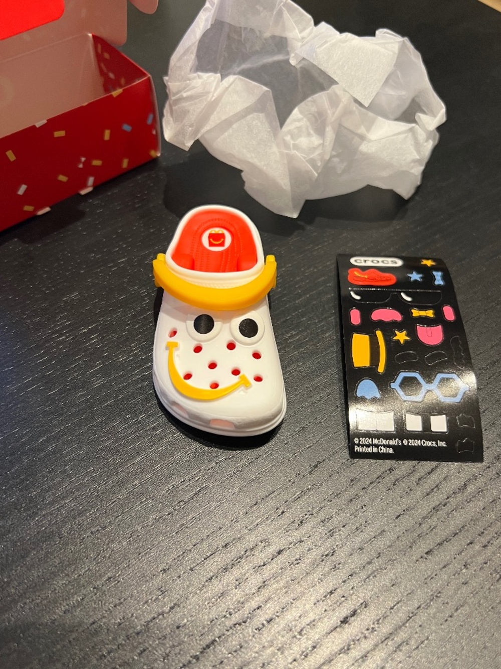 McDonalds x Crocs Key Chain/Charm